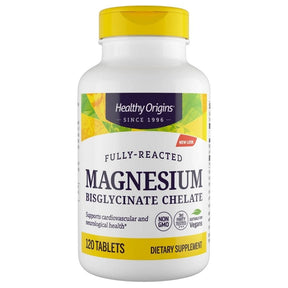Healthy Origins Magnesium Chelate 200 mg - 120 Tablets