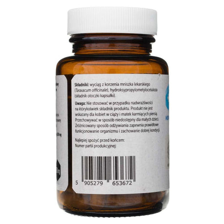 Hepatica Dandelion Root - 90 Capsules