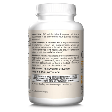 Jarrow Formulas Curcumin 95 - 120 Capsules