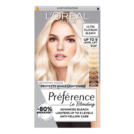 L'Oréal Paris Préférence Ultra Platinum Bleach with Bonding Complex