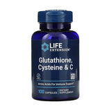 Life Extension Glutathione, Cysteine & C - 100 Capsules