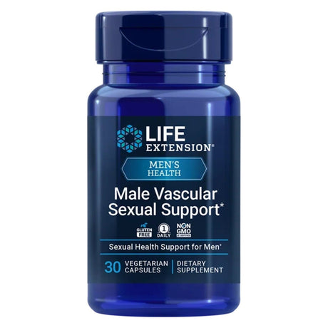 Life Extension Male Vascular Sexual Support - 30 Veg Capsules