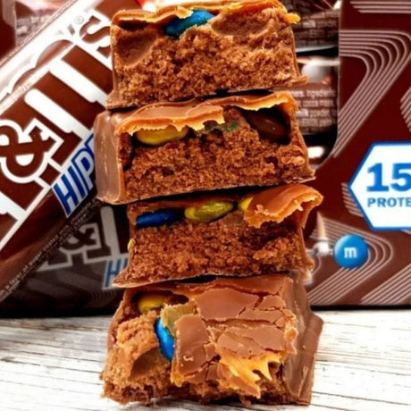 M&M's Hi-Protein Bar, Chocolate, Caramel & M&M's - 51 g