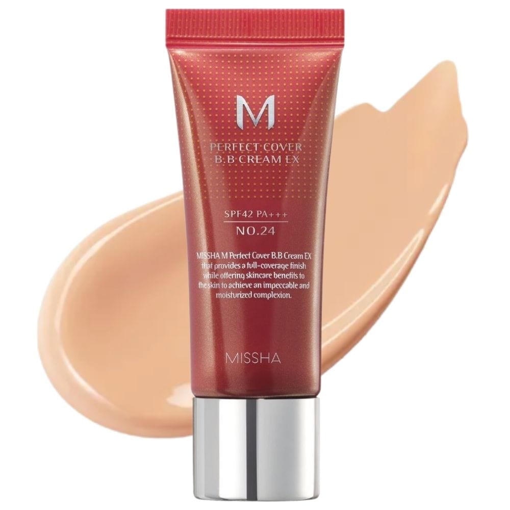 Missha M Perfect Cover BB Cream, Cool Natural Beige No. 24 - 20 ml