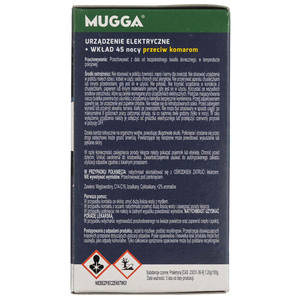 Mugga Electric Mosquito Repellent + Refill