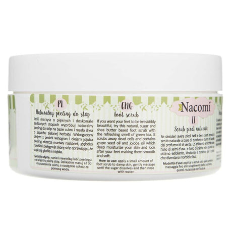 Nacomi Sugar Foot Scrub - 125 g