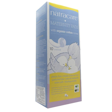 Natracare Postpartum Pads without Wings - 10 pieces