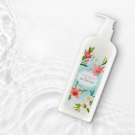 Nature Republic Body Oil Wash Shower Gel, Lily of the Day - 345 ml