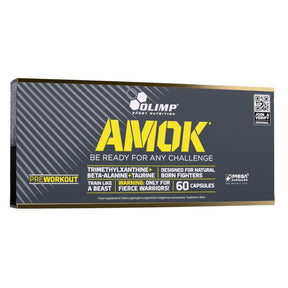 Olimp Amok, Pre-Workout Formula – 60 Capsules