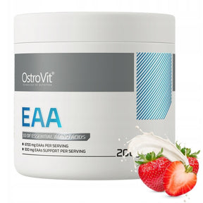 OstroVit BCAA + Glutamine, Strawberry - 200 g