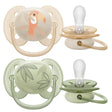 Philips Avent Ultra Soft Pacifier, 0-6 Months, Boy - 2 Pieces