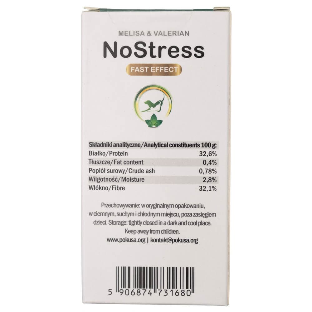 Pokusa GreenLine NoStress Calming Tablets - 60 Tablets