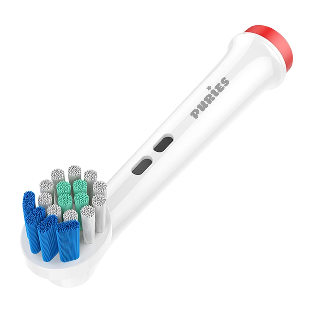 Puries Boost Electric Toothbrush Heads for Oral-B - 4 Pieces