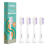 Puries Prime White Electric Toothbrush Heads for Seysso - 4 Pieces