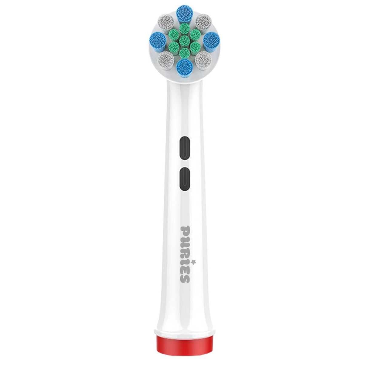 Puries Total Electric Toothbrush Heads for Oral-B - 4 Pieces