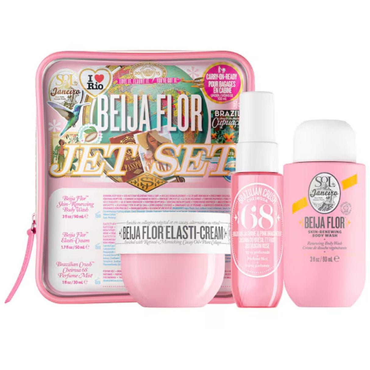 Sol de Janeiro Beija Flor Jet Set Travel Body Care - 3 Pieces