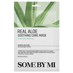 Some By Mi Real Aloe Soothing Care  Sheetmask - 20 g