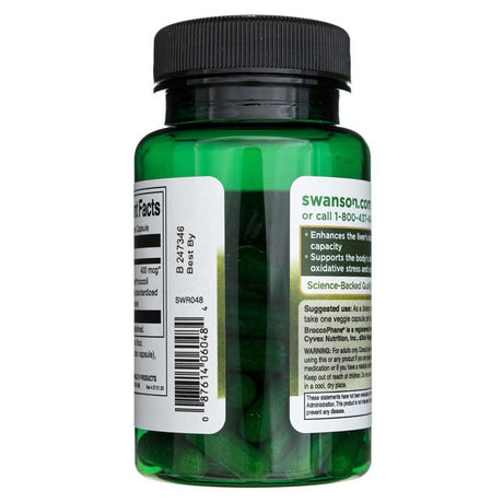 Swanson Sulforaphane 400 mcg - 60 Capsules