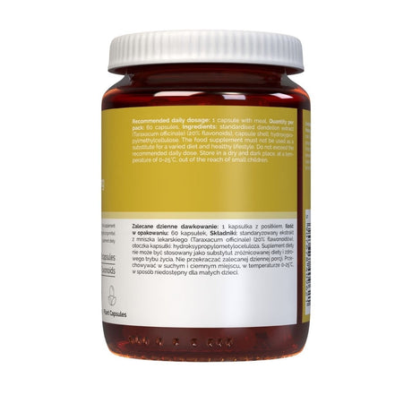 Vitaler's Dandelion Extract 500 mg - 60 Capsules