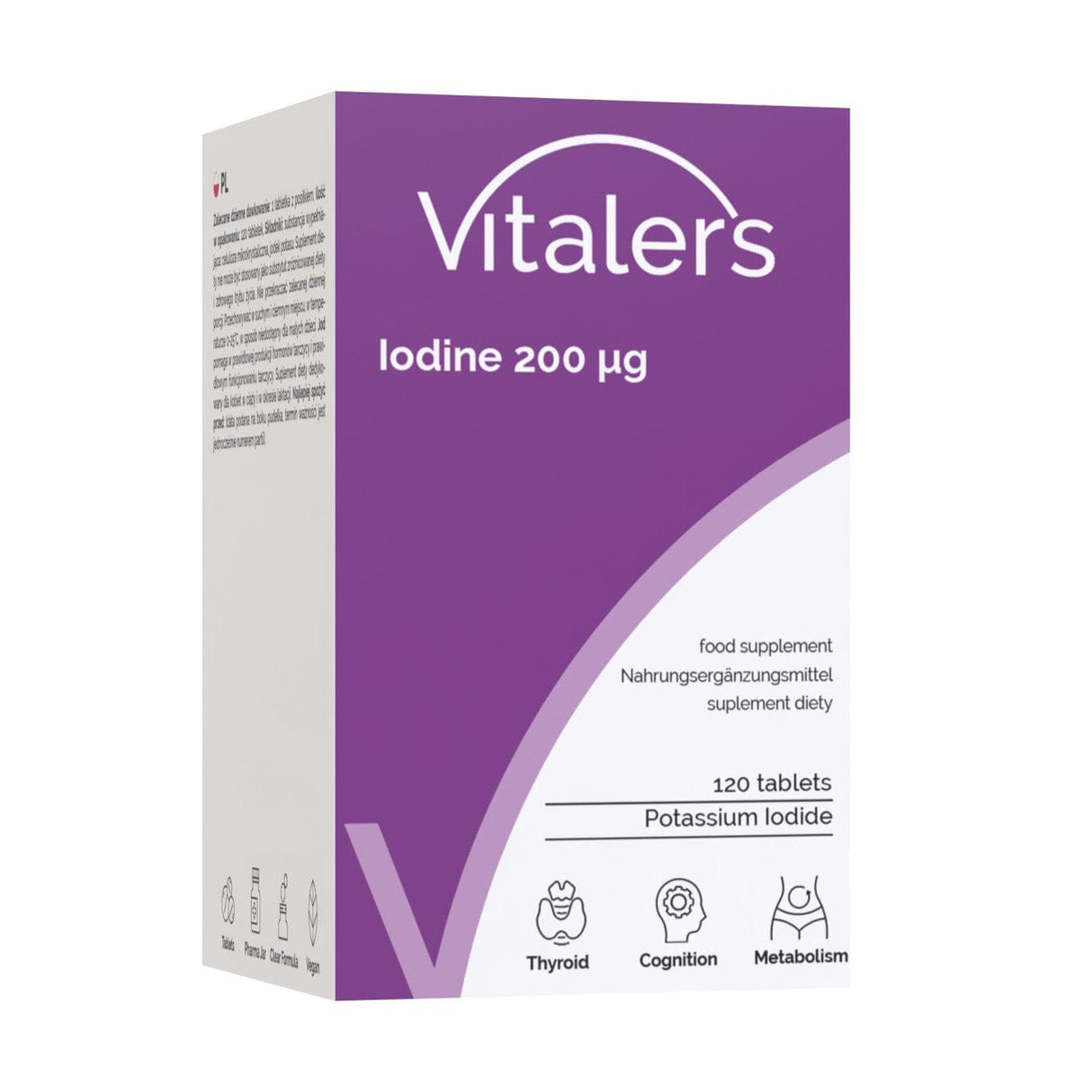 Vitaler's Iodine 200 mcg - 120 Capsules