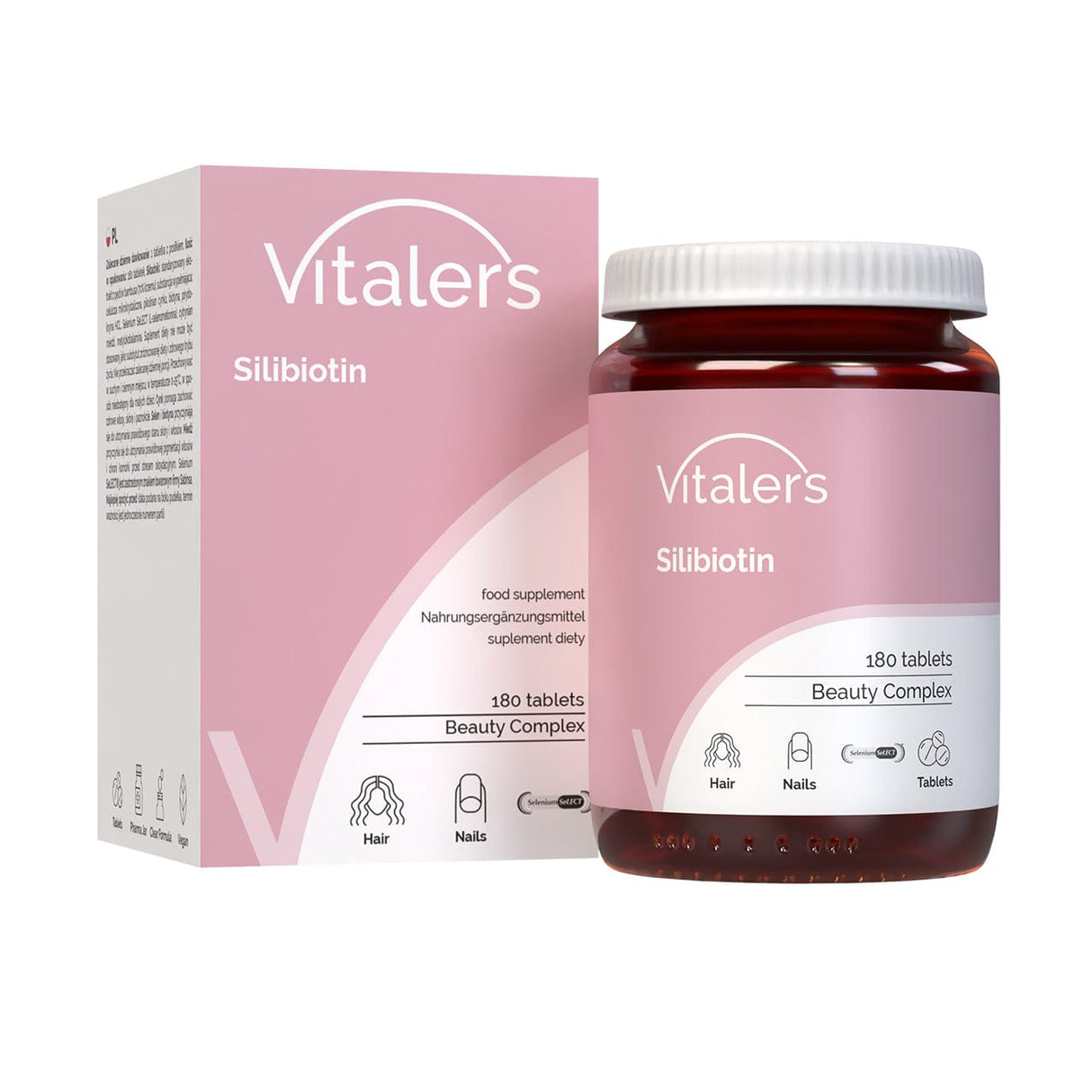 Vitaler's Silibiotin - Hair, Skin, Nails  - 180 Tablets