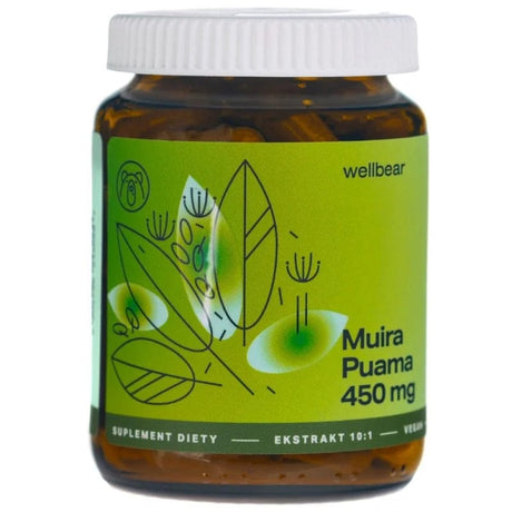 Wellbear Muira Puama 450 mg - 60 Capsules