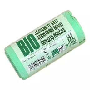 Biobag Biodegradable & Compostable Organic Waste Bags 8 L - 25 Pieces