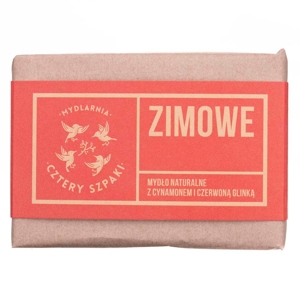 Cztery Szpaki Winter soap with spicy and biscuit aroma - 110 g