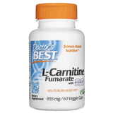 Doctor's Best L-Carnitine Fumarate with Biosint Carnitines 855 mg - 60 Veg Capsules