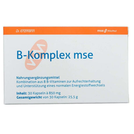 Dr Enzmann MSE B-Complex - 30 Capsules