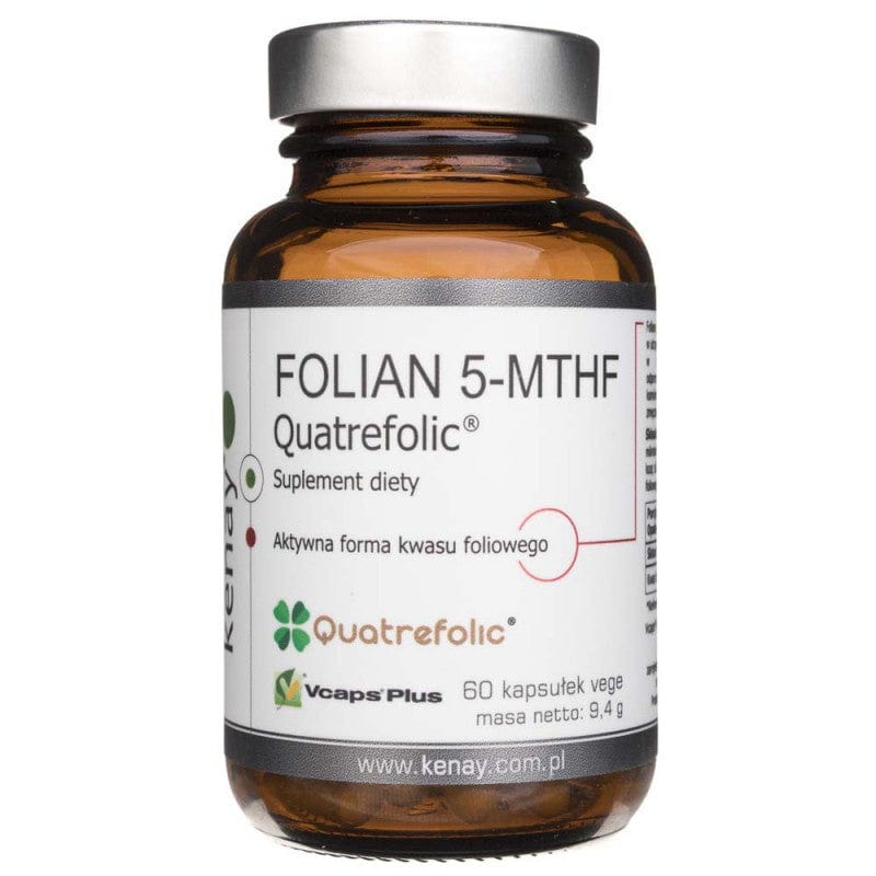 Kenay FOLATE 5-MTHF (active folic acid) Quatrefolic® - 60 Capsules