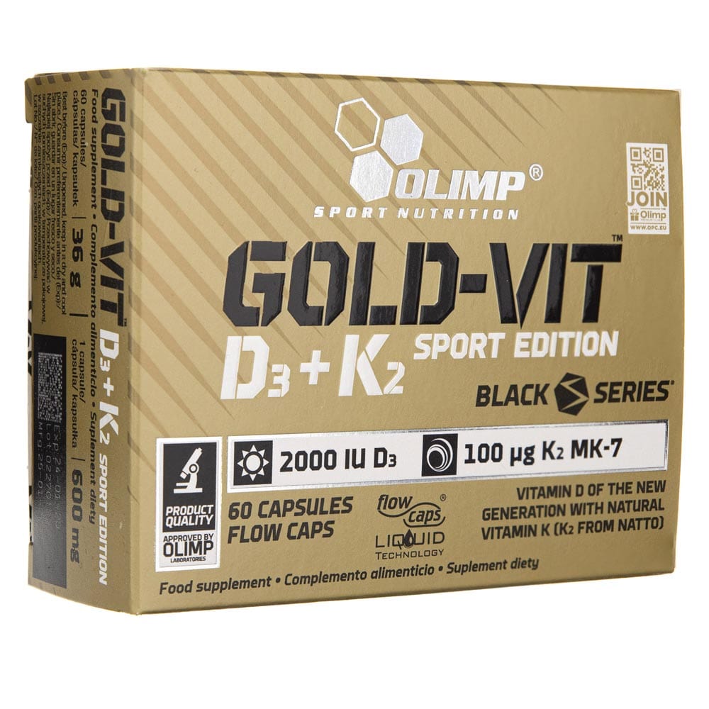 Olimp Gold-Vit D3+K2 Sport Edition - 60 Capsules