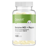 Ostrovit Betaine HCl + Pepsin - 100 Capsules