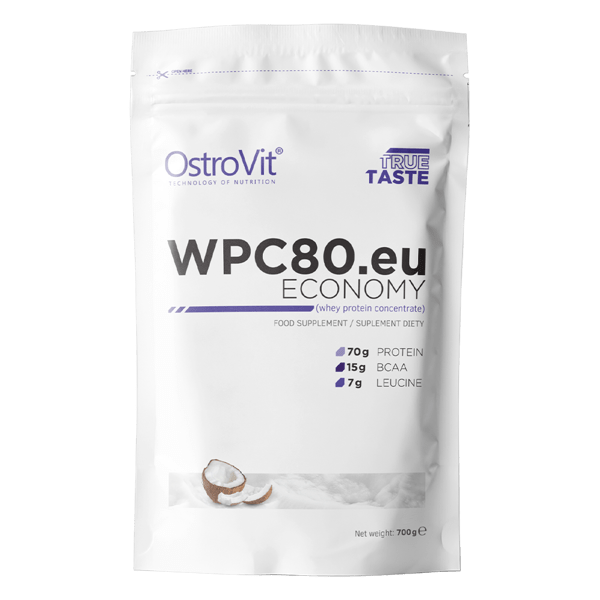 Ostrovit WPC80.eu ECONOMY, Coconut - 700 g