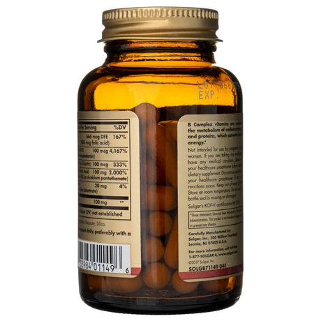 Solgar B-Complex "100" - 50 Veg Capsules