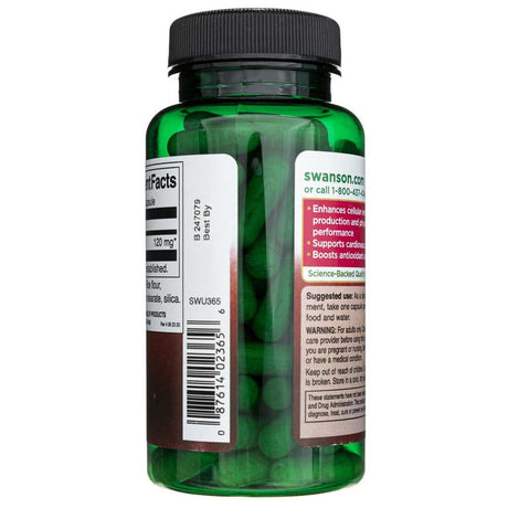 Swanson CoQ10 120 mg - 100 Capsules