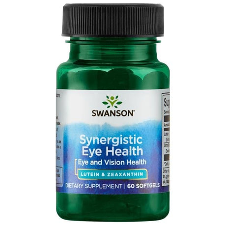 Swanson Synergistic Eye Health - Lutein & Zeaxanthin - 60 Softgels