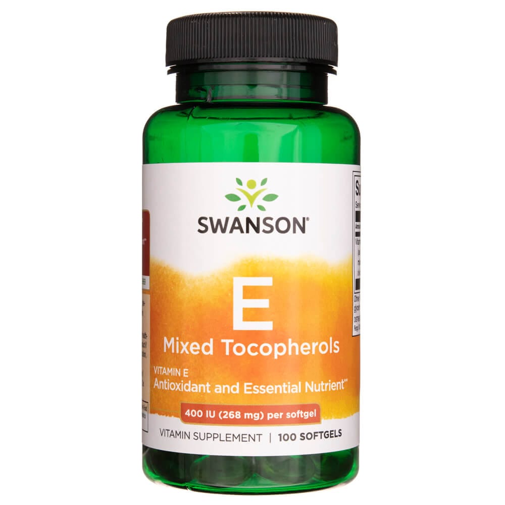 Swanson Vitamin E Mixed Tocopherols 400 IU - 100 Softgels